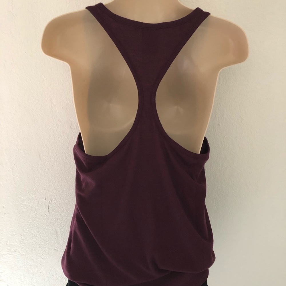 Victoria’s Secret PINK deep plum racer back tank